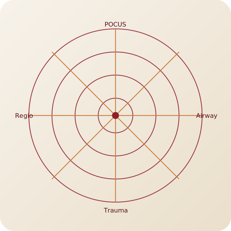 Workshop-Themen des AINS-Symposiums als Radial-Grafik